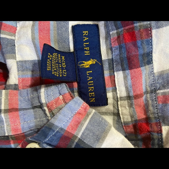 Boys Bundle of shirts size 10/12 size MED - Picture 8 of 12